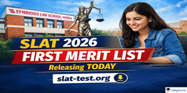 Symlaw SLAT 2026 First Merit List Out for 5 year LLB